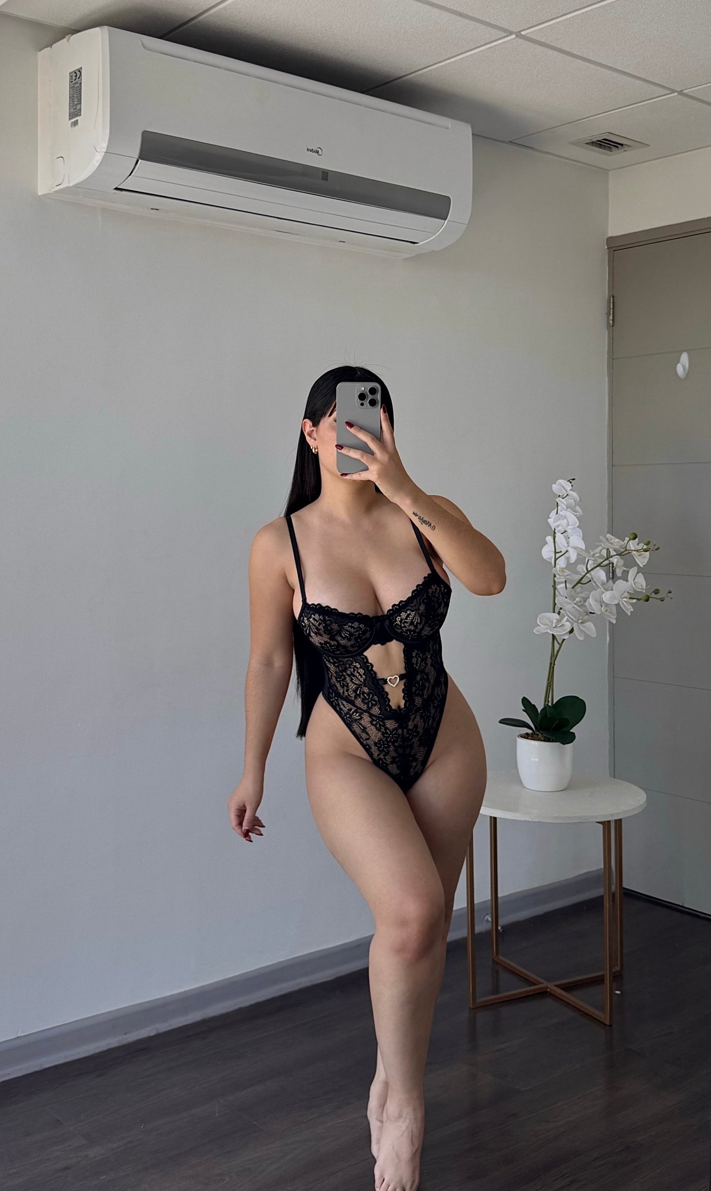 Body lencería encaje Bello